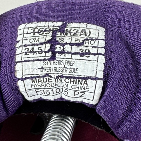 Asics Gel Kayano Running Shoes Womens 7.5 Gray Pink Walking Active Sneaker Teal - Picture 10 of 10